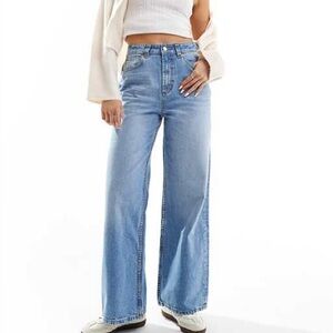 ASOS Wide Leg Blue Women's Jeans
